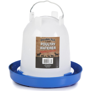 Double-Tuf Double-Tuf 5-Quart Double Tuff Plastic Poultry Waterer - $8.99 at Murdoch's Ranch & Home Supply