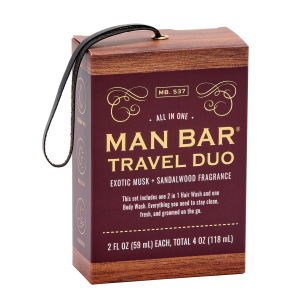 Man Bar Man Bar Travel Duo Exotic Musk and Sandalwood Fragrance Body Wash Set | Size 4 oz - $8.49 at Murdoch's Ranch & Home Supply