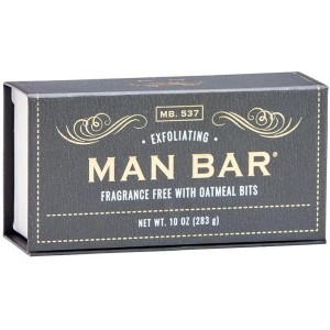 Man Bar Man Bar Fragrance Free with Oatmeal Bits Unscented Bar Soap | Size 10 oz - $8.49 at Murdoch's Ranch & Home Supply