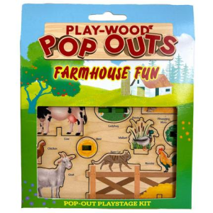 Channel Craft Channel Craft Farmhouse Fun Play-Wood Pop Pots - $7.99 at Murdoch's Ranch & Home Supply
