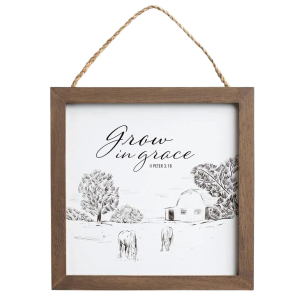 Dayspring DaySpring Grow in Grace Wall Art - $7.99 at Murdoch's Ranch & Home Supply