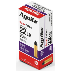 Aguila Ammunition 22 LR Super Colibri Ammo