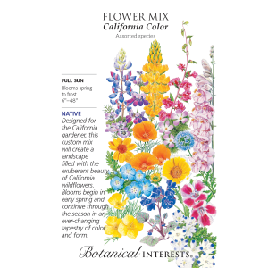 Botanical Interests Botanical Interests California Color Flower Mix Seeds - $6.29 at Murdoch's Ranch & Home Supply