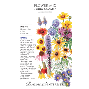 Botanical Interests Botanical Interests Prairie Splendor Flower Mix Seeds - $6.29 at Murdoch's Ranch & Home Supply