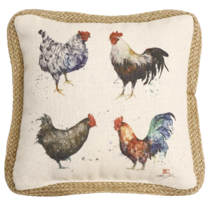 Carstens Inc. Carstens Inc. 4 Chicken Mini Pillow | Size 8" x 8" - $5.99 at Murdoch's Ranch & Home Supply