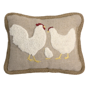 Carstens Inc. Carstens Inc. Chicken, Chick, and Rooster Mini Pillow | Size 7" x 9" - $5.99 at Murdoch's Ranch & Home Supply