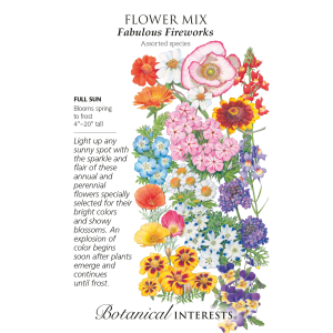 Botanical Interests Botanical Interests Fabulous Fireworks, Flower Mix Seeds - $5.59 at Murdoch's Ranch & Home Supply