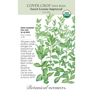 Botanical Interests Botanical Interests Sweet Lorane Improved Cover Crop Fava Bean Seeds - $4.99 at Murdoch's Ranch & Home Supply
