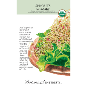 Botanical Interests Botanical Interests Salad Mix Sprouts Seeds - $4.99 at Murdoch's Ranch & Home Supply