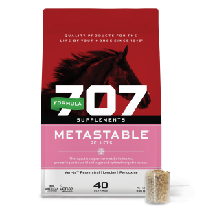 Formula 707 Formula 707 MetaStable Pellets Horse Supplement | Size 5 lb - $84.99 at Murdoch's Ranch & Home Supply