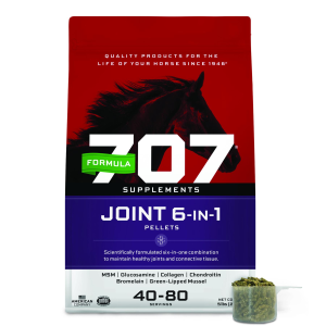Formula 707 Formula 707 Joint 6-in-1 Pellets Horse Supplement | Size 5 lb - $77.99 at Murdoch's Ranch & Home Supply