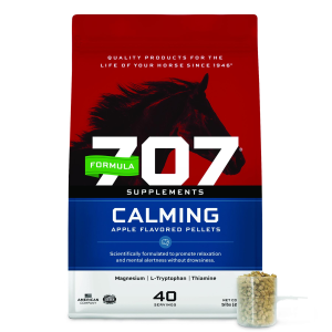 Formula 707 Formula 707 Calming Apple Flavor Pellets Horse Supplement | Size 5 lb - $59.99 at Murdoch's Ranch & Home Supply