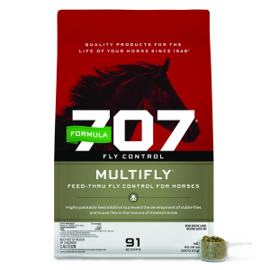 Formula 707 Formula 707 MultiFly Feed-Thru Fly Control for Horses Pellets | Size 5 lb - $39.99 at Murdoch's Ranch & Home Supply