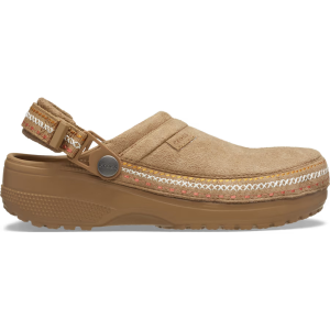 Crocs Crocs Crafted Vegan Suede Stitch Clog Shoes in Sepia/Brown | Womens | Size 11 - $74.99 at Murdoch's Ranch & Home Supply