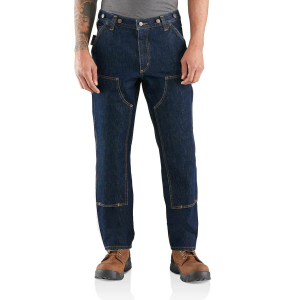 Carhartt Carhartt Rugged Flex Relaxed Fit Utility Logger Jeans in Freight/Blue | Size 34 - $64.99 at Murdoch's Ranch & Home Supply