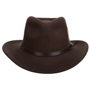 Scala Scala Dakota Crushable Wool Felt Outback Hat in Olive/Green | Size XL - $35.99 at Murdoch's Ranch & Home Supply