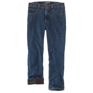 Carhartt Carhartt Relaxed Fit Flannel Lined 5 Pocket Jeans in Canal/Blue | Size 30 - $49.99 at Murdoch's Ranch & Home Supply
