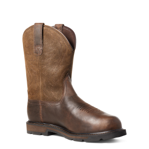 Ariat Ariat Groundbreaker Met Fuard Steel Safety Toe Work Boots in Brown Heather | Size 8.5 - $119.99 at Murdoch's Ranch & Home Supply