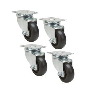 Precision Casters + Wheels Precision Casters + Wheels 3" Plastic Swivel Plate Caster Set - $29.99 at Murdoch's Ranch & Home Supply