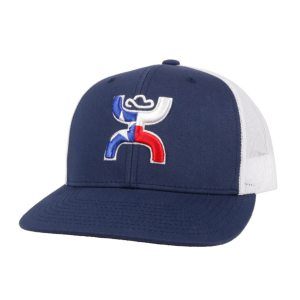 Hooey Hooey Texican Trucker Cap in Navy/Blue - $29.99 at Murdoch's Ranch & Home Supply