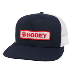 Hooey Hooey Lockup Snapback Cap in Navy/White/Blue - $27.99 at Murdoch's Ranch & Home Supply