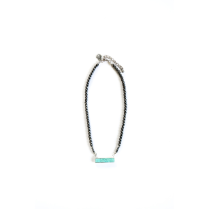 West & Company West & Company Faux Navajo Pearl Turquoise Bar Necklace in Blue - $27.99 at Murdoch's Ranch & Home Supply