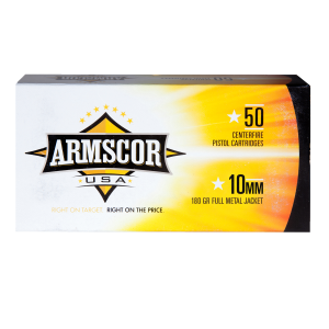 Armscor Armscor 10mm 180 Grain FMJ Ammo - $27.99 at Murdoch's Ranch & Home Supply