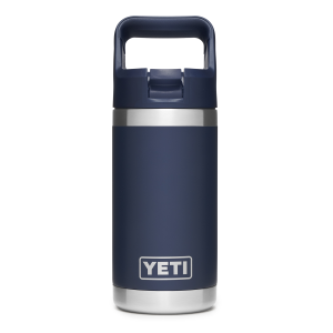 YETI 12 oz Rambler JR Kids Water Bottle in Navy/Blue