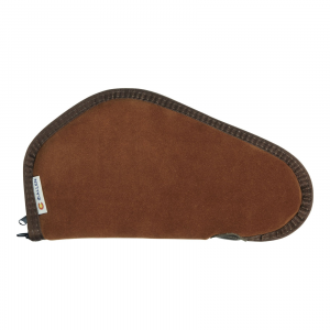 Allen Suede Heritage Handgun Case in Brown | Size 11"