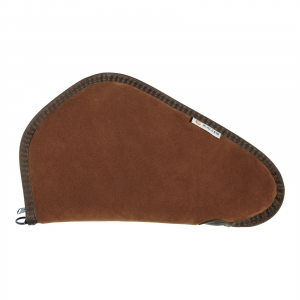 Allen Suede Heritage Handgun Case in Brown | Size 13"