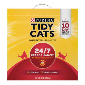 Purina - Tidy Cats Purina - Tidy Cats 24/7 Performance Multi-Cat Clumping Cat Litter | Size 40 lb box - $22.99 at Murdoch's Ranch & Home Supply