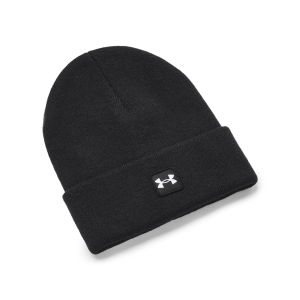 Under Armour Halftime Cuff Beanie in Pitch Grey/Black