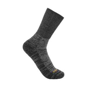 Carhartt Carhartt Twin Knit Midweight Crew Socks in Carbon Heather/Grey | Size Large - $15.99 at Murdoch's Ranch & Home Supply