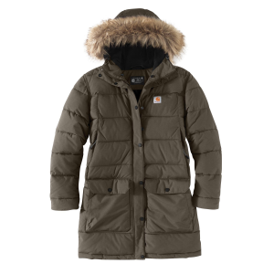Carhartt Carhartt Relaxed Fit Midweight Utility Coat in Tarmac/Brown | Size Small - $107.99 at Murdoch's Ranch & Home Supply
