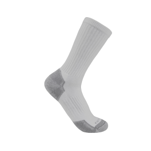 Carhartt Carhartt Midweight Cotton Blend Crew Socks 3 Pack in Grey | Size Medium - $12.79 at Murdoch's Ranch & Home Supply
