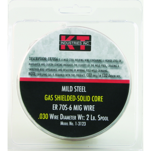K-T Industries K-T Industries 030 Mild Steel Mig Wire ER 70S-6 | Size 2 lb - $14.99 at Murdoch's Ranch & Home Supply