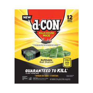 D-Con d-CON Refillable Mice Bait Station 12 Pack - $11.99 at Murdoch's Ranch & Home Supply