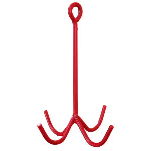 Weaver Weaver Leather 4-Pronged Tack Hook in Red - $7.99 at Murdoch's Ranch & Home Supply