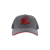 Gray Mesh Hat w/ Waffle Bill