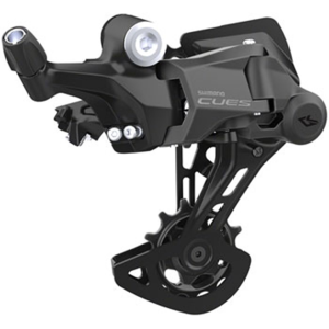Shimano Shimano CUES RD-U4000-GS Rear Derailleur - 9-Speed, Shadow Design, Direct Attach, Medium Cage, Black
