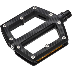 VP Components Push N2 Pedals - Platform, Plastic, 9/16", Black