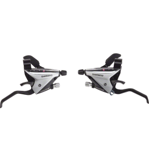 Shimano Shimano Shimano ST-EF65-2A 3x8-Speed Brake/Shift Lever Set Silver - $49.95 at Philbricks Ski Board & Bike