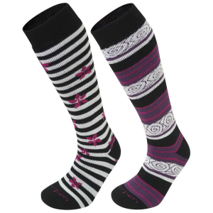 Lorpen Women's T1 Ski-Snowboard Merino Socks 2-Pack