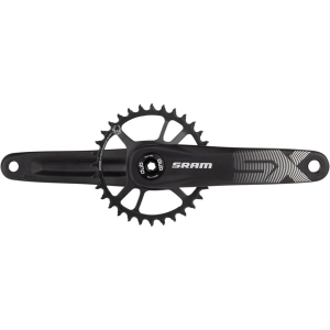 SRAM SRAM SX Eagle Crankset, 170mm Crank Arm Length, Boost, Dub Interface, Direct Mount 32t Chainring, Lunar