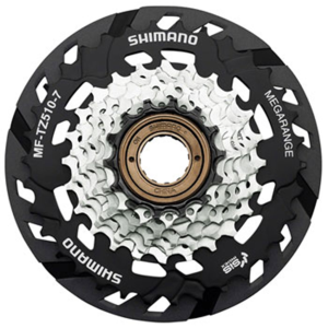 Shimano Shimano MF-TZ510-7-CP Multi-Speed Freewheel - 7-Speed, 14-34t