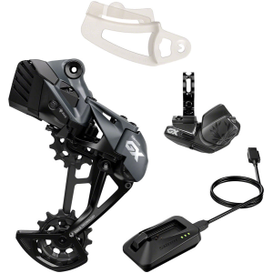 SRAM SRAM GX Eagle AXS Upgrade Kit - Rear Derailleur Battery Eagle AXS Controller w/ Clamp Charger/Cord Chain Gap Tool Black