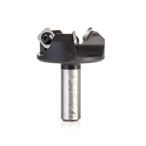 Amana Tool RC-2267 CNC Spoilboard Insert Carbide 3 Wing, Surfacing, Planing, Flycutting & Slab Leveler 1-3/4 Diameter x 1/2 SHK Router Bit