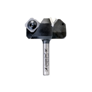 Amana Tool RC-2265-M CNC Spoilboard Insert Carbide 3 Wing, Surfacing, Planing, Flycutting & Slab Leveler 1-1/2 Diameter x 6mm SHK Router Bit