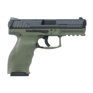 HK VP9 9mm Striker-Fired Pistol with OD Green Frame