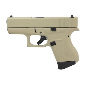 Glock Glock 43 9mm Desert Sand Single Stack Pistol